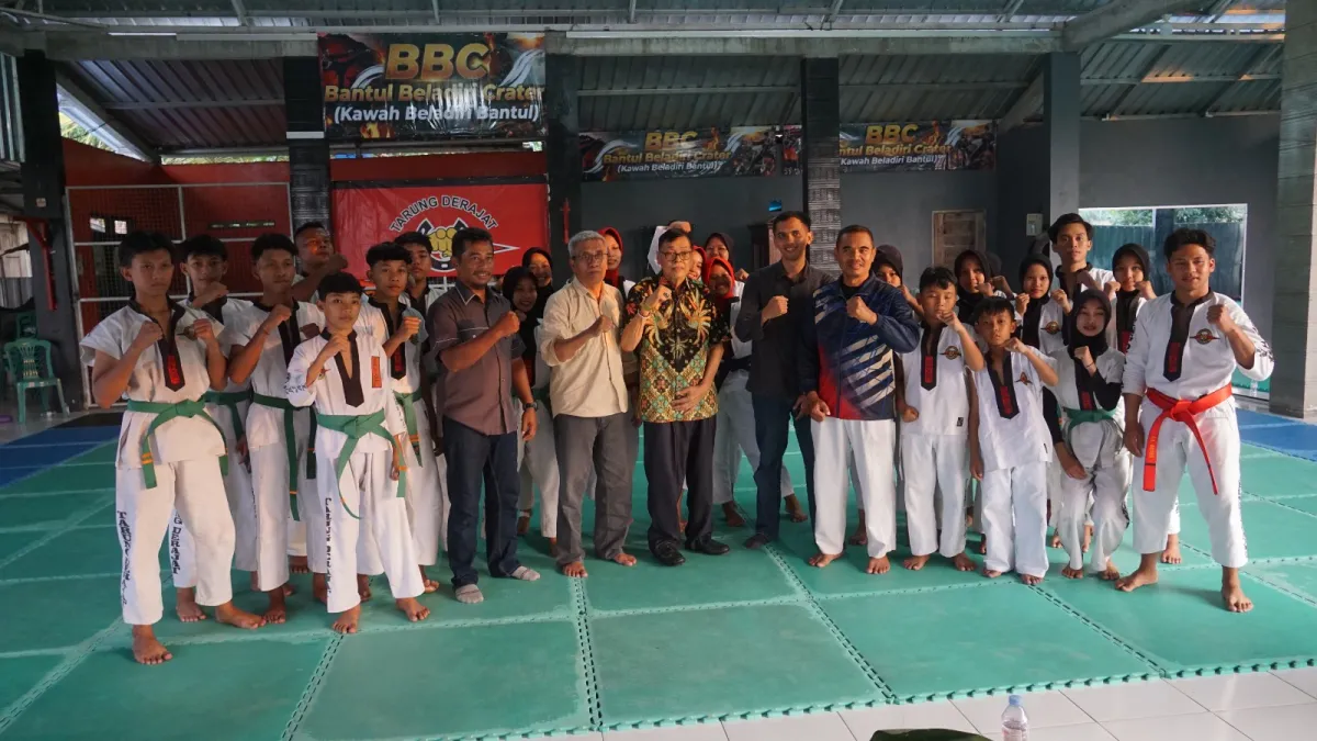 Gandung Pardiman Suntik Semangat Atlet Tarung Derajat Bantul, Targetkan Juara Umum Porda DIY 2027