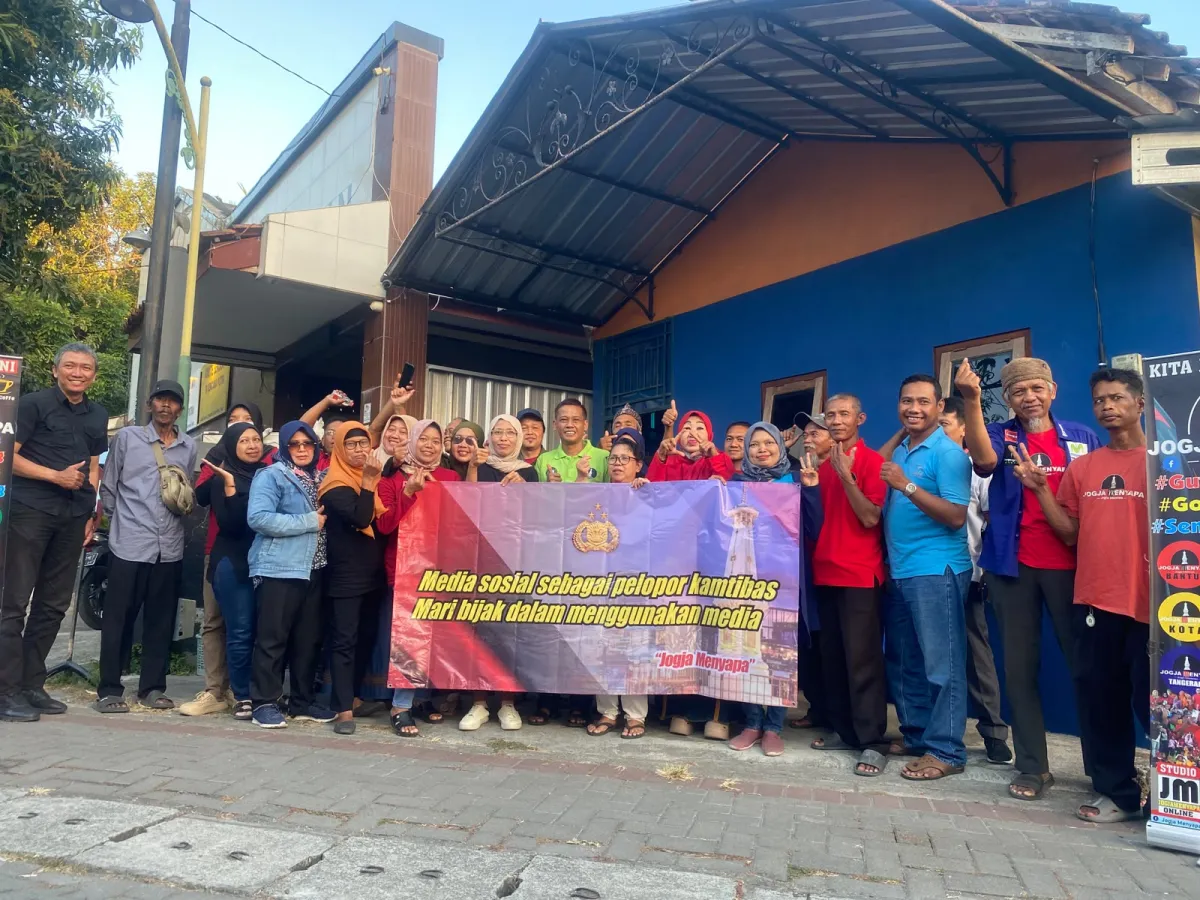 Hindari Hoaks, Komunitas Jogja Menyapa Ajak Masyarakat Lebih Bijak Bermedia Sosial