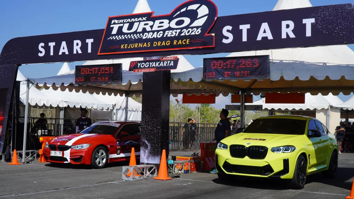 Pertamax Turbo Drag Fest 2026 Resmi Masuk Kejurnas, 777 Starter Adu Cepat di Lanud Gading Gunungkidul