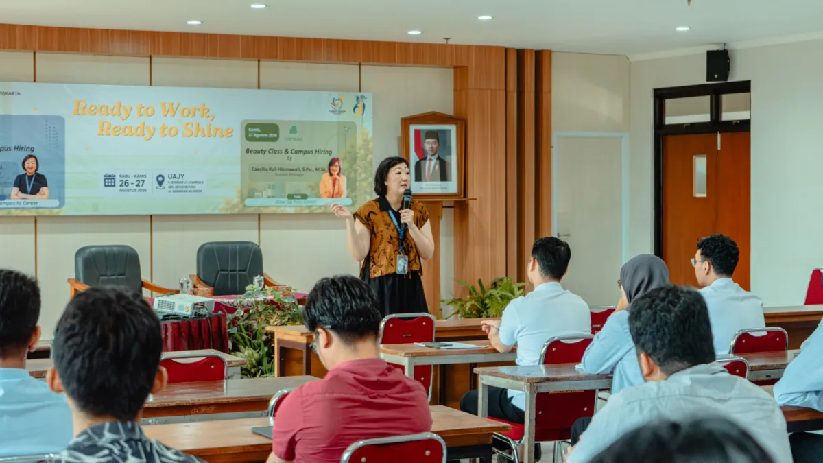 Siapkan Karier Sejak di Kampus, UAJY Gandeng Larissa Gelar “Glow Up Your Career”