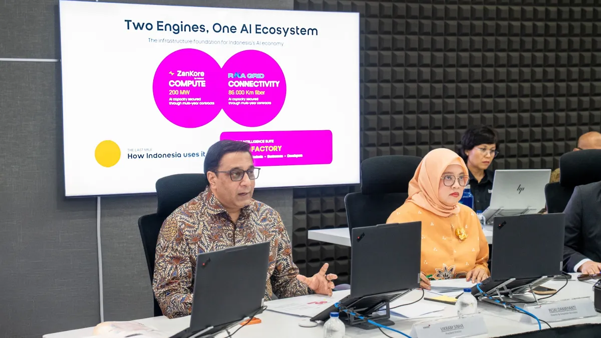 RUPSLB Indosat Sahkan Perpanjangan Masa Jabatan Vikram Sinha, Perkuat Transformasi AI